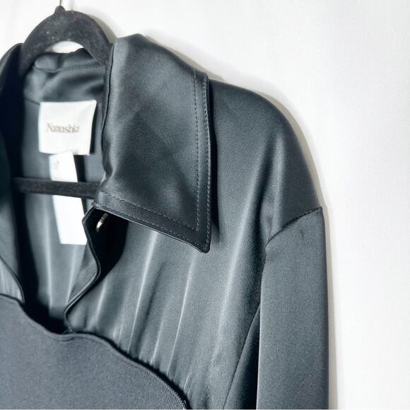 NANUSHKA Donia Cut-Out Mini Dress NWT in Large - Picture 3 of 8